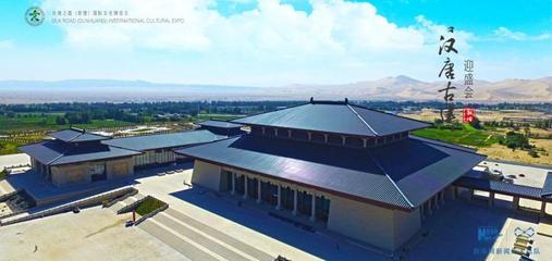 敦煌文博會(huì)場館明信片驚艷亮相，建筑之美定格方寸間
